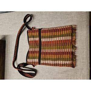 Woven Boho Hippie Crossbody Bag